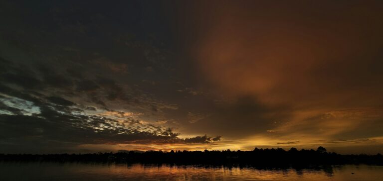 Sonnenuntergang Kalimantan