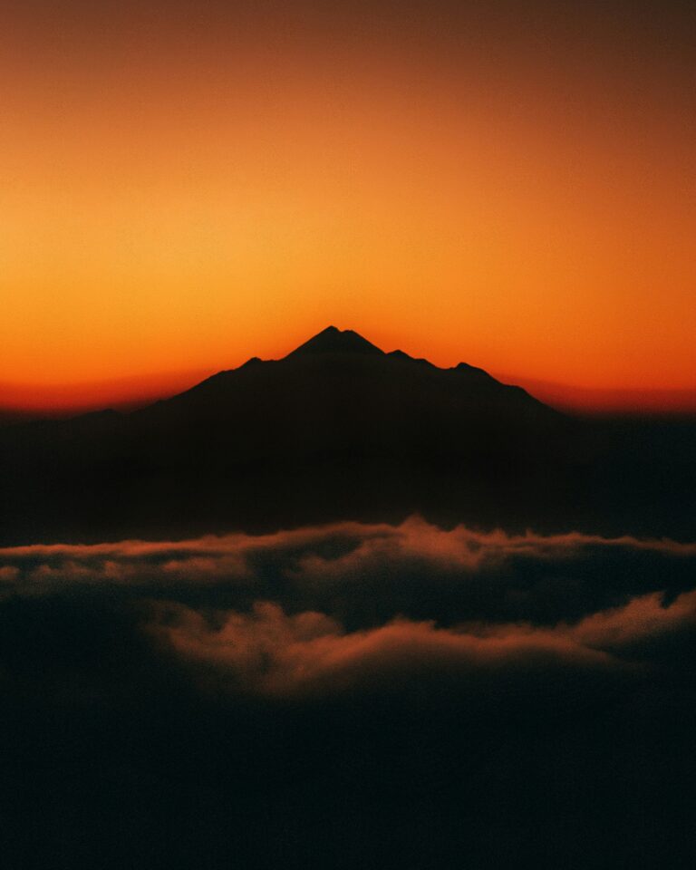 Sonnenaufgang am Rinjani