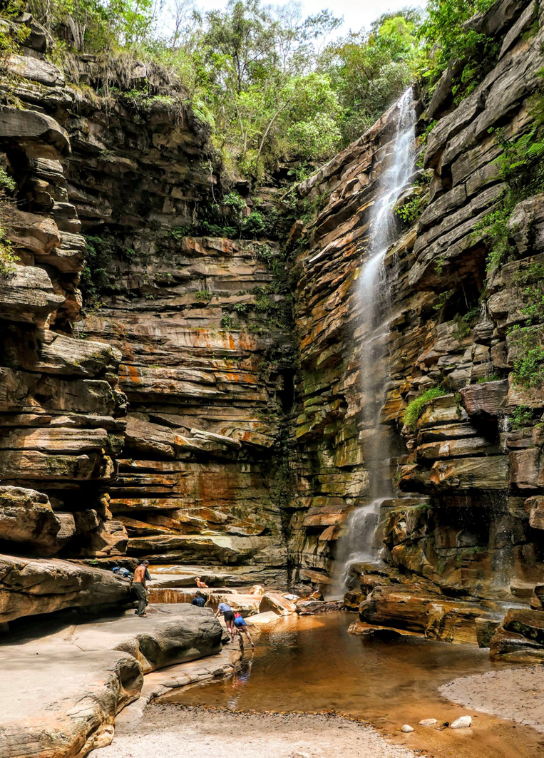 Wasserfall im Chapada Diamantina Nationalpark