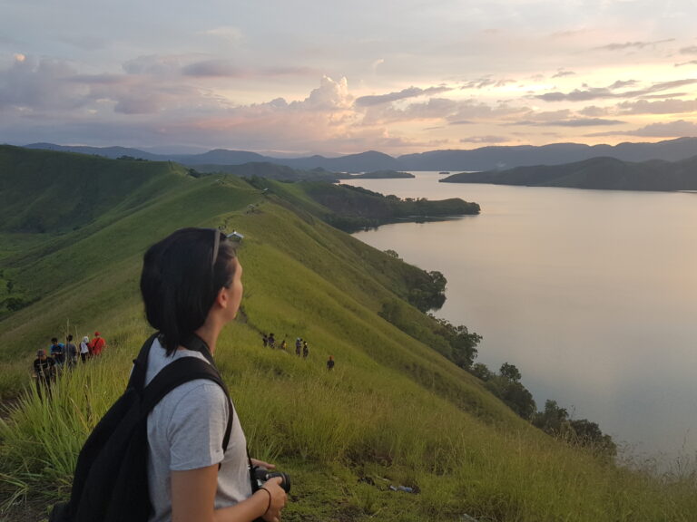 Ausblick über den Sentani See