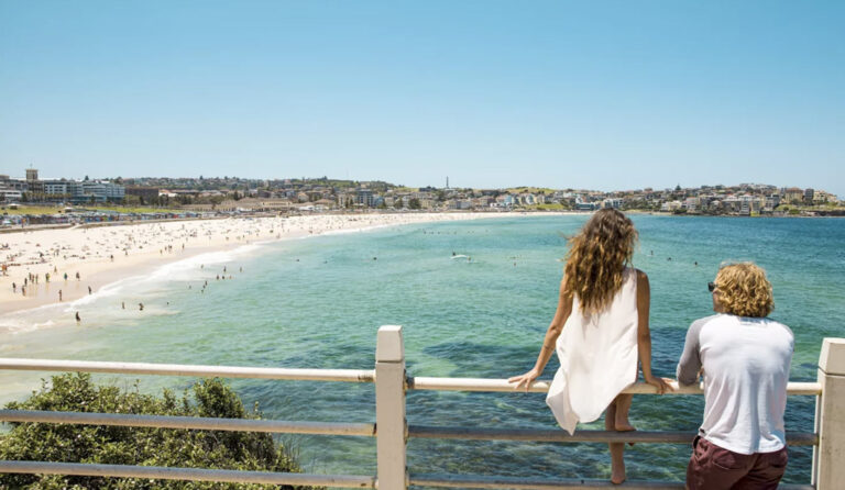 Blick auf Bondi Beach
