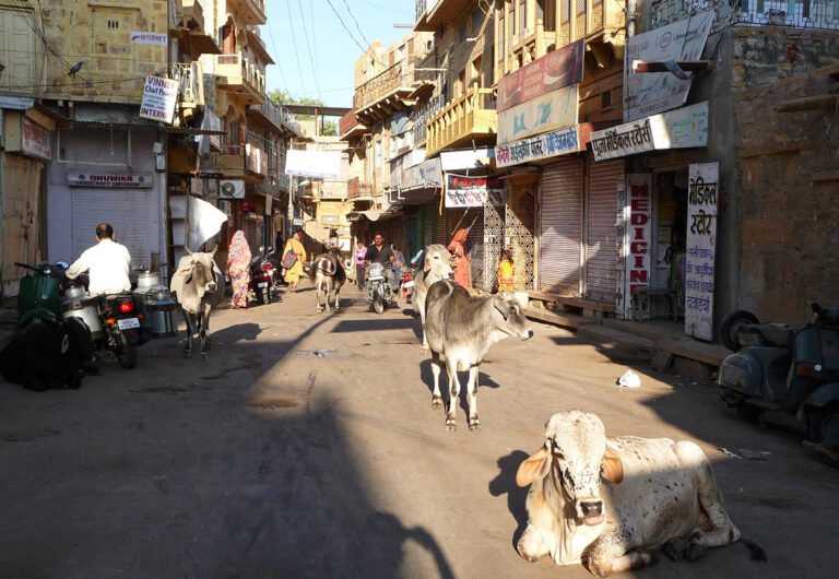 Ein typisches Straßenbild