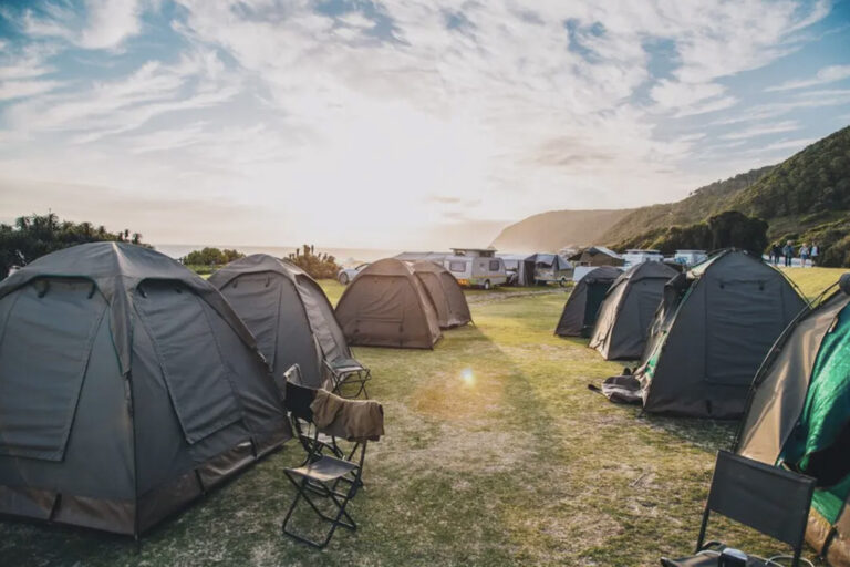 Camping in traumhafter Umgebung