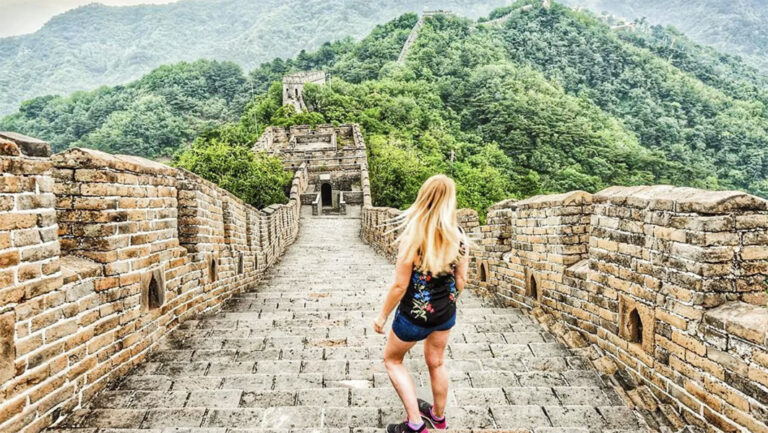 Die imposante chinesische Mauer