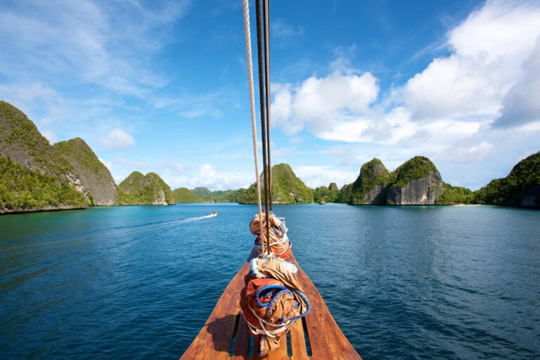 Kurs auf das nächste Paradies nehmen