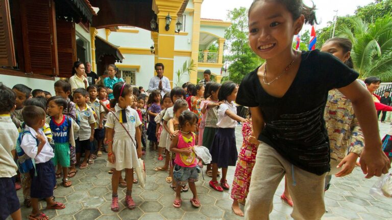 Kinder der New Hope Gemeindeschule
