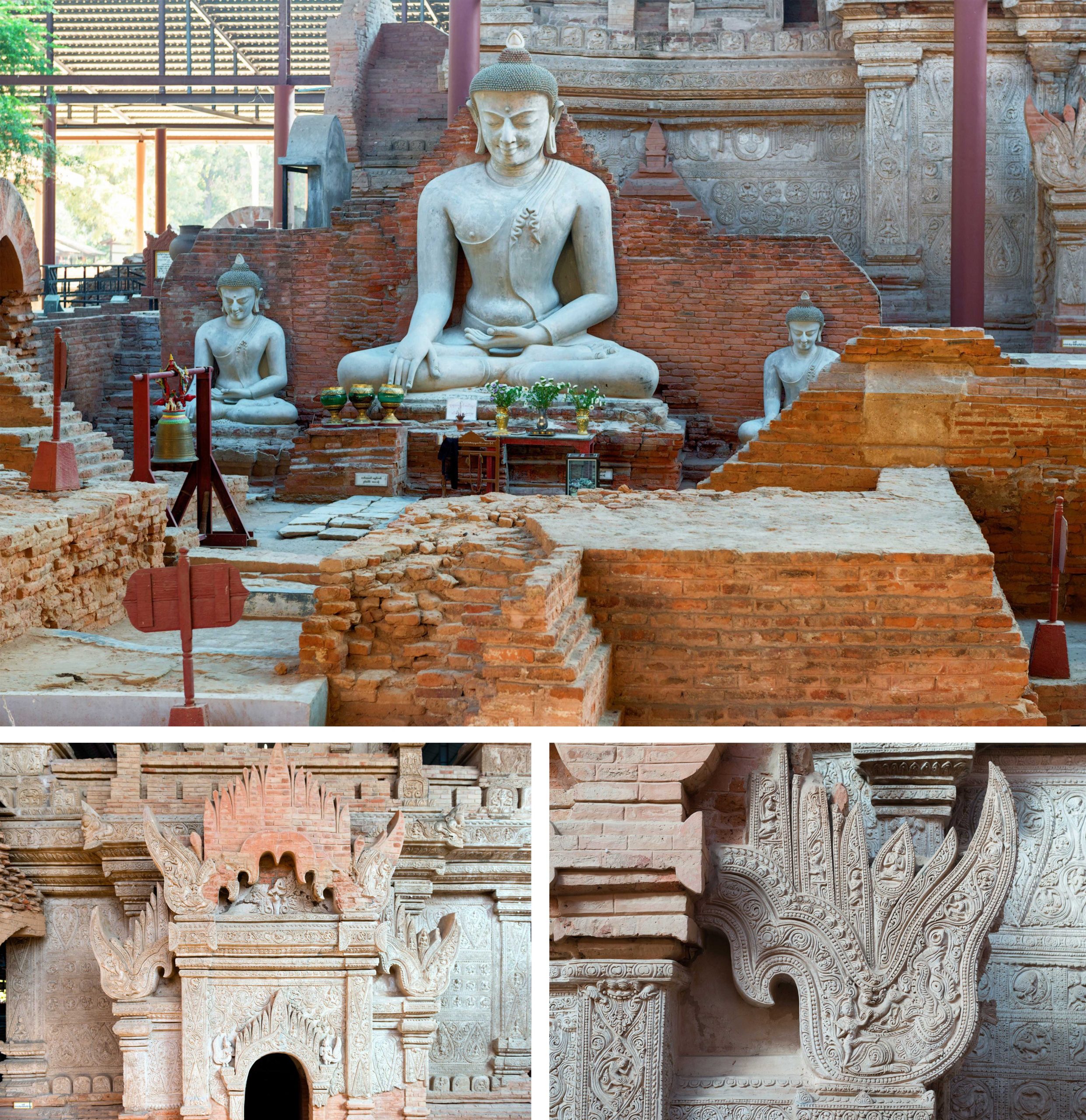 Ausgrabungsstätte Shwe Gu Gyi Tempel