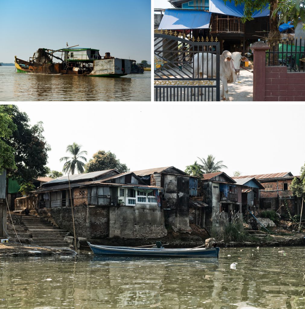 Bootsfahrt auf dem Thanlwin Fluss