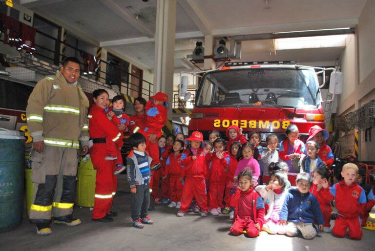 Besuch bei der Feuerwehr