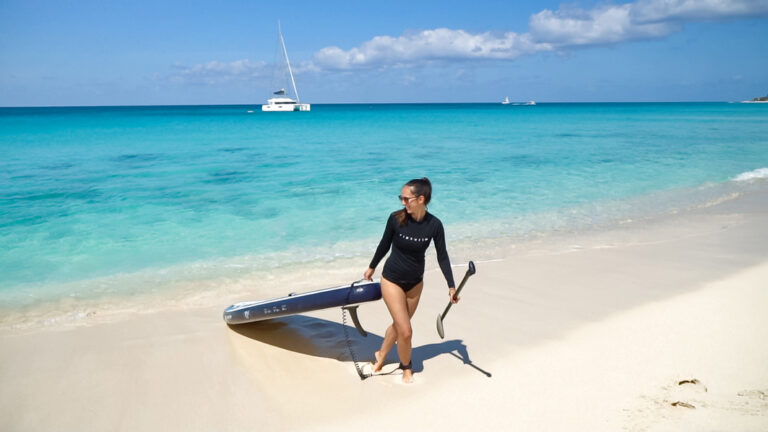 Auspowern mit dem Paddle Board