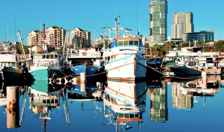 Der Hafen von Darwin