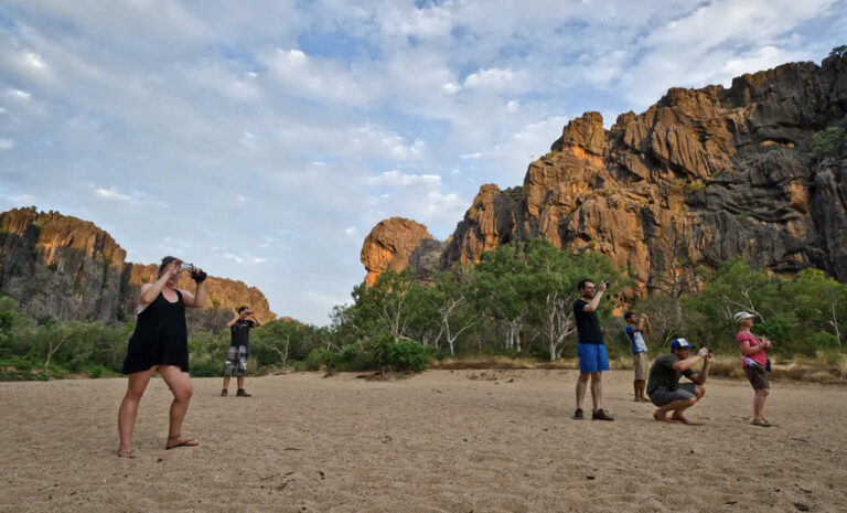 Es ist schwer, die beeindruckende Landschaft der Kimberleys auf einem Foto festzuhalten