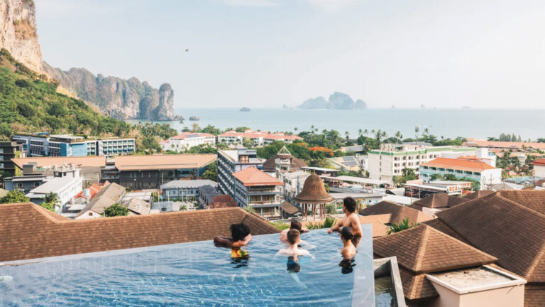 Den Ausblick genießen