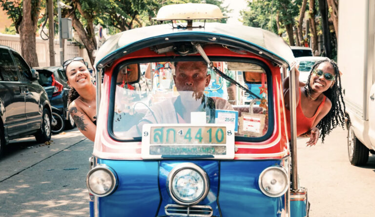 Tuk-Tuk fahren ist ein Riesenspaß