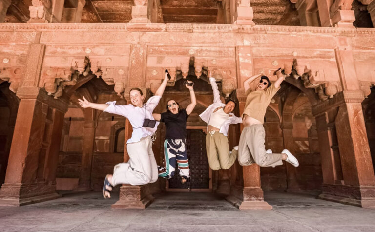 Gemeinsam das Agra Fort erkunden