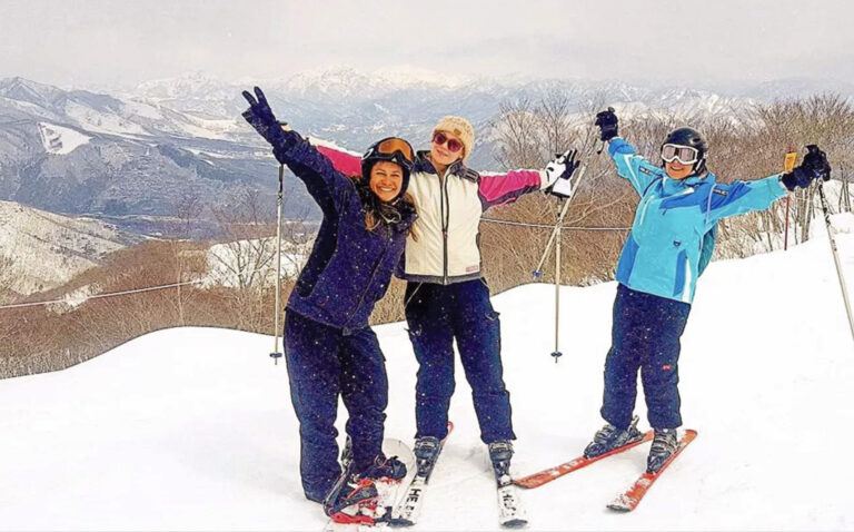 Gemeinsam die Pisten unsicher machen