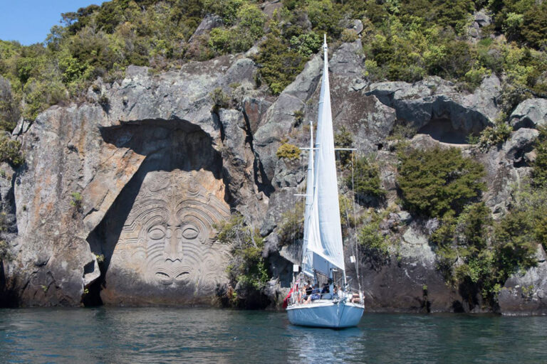 Segeltour auf dem Lake Taupo