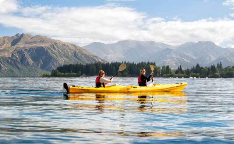 Idyllischer Kajakausflug