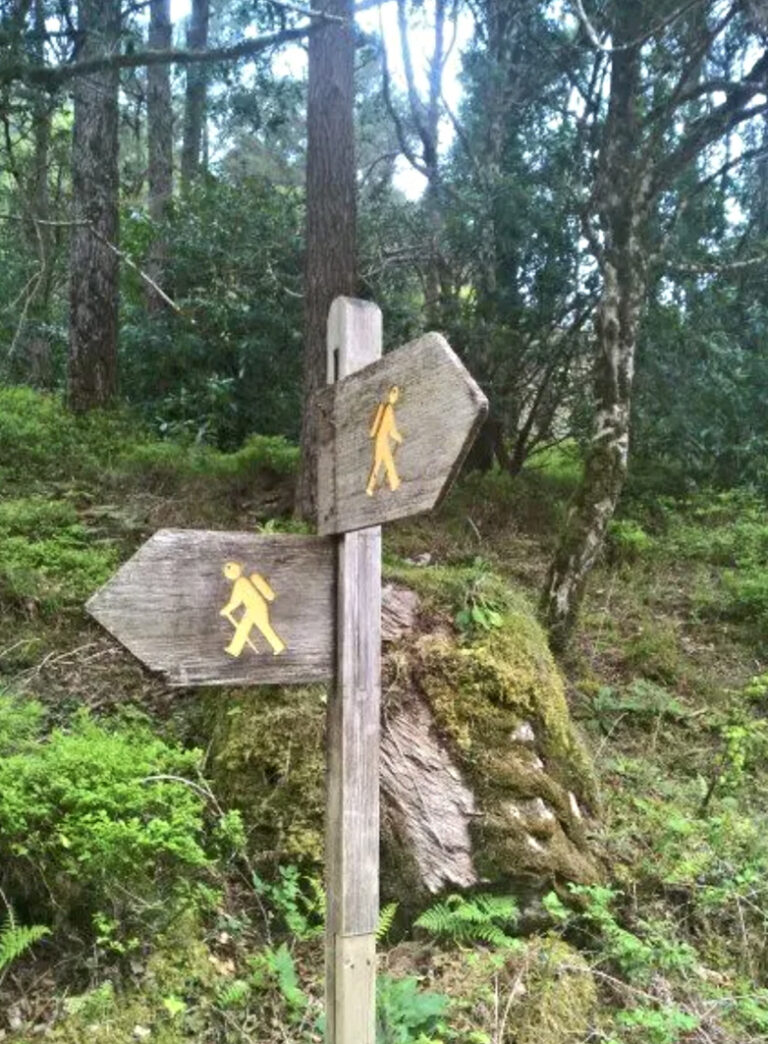 Wegweiser Wanderweg