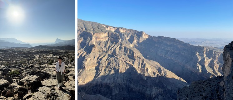 /Oman Hadschar-Gebirge Shams