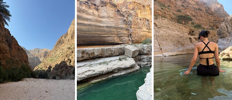 /Oman Wadi Shab Naturpool