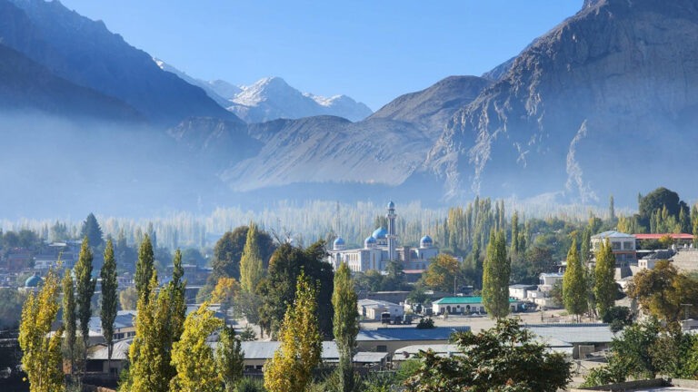 Mosche im Hunzatal in Pakistan