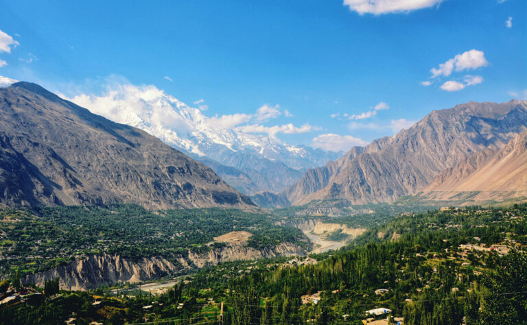 Karimabad liegt im Hunza-Tal