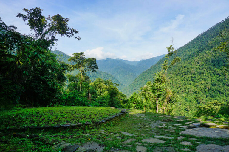 Landschaft an der Ciudad Perdida