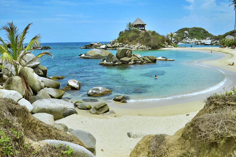 Bucht im Tayrona Nationalpark