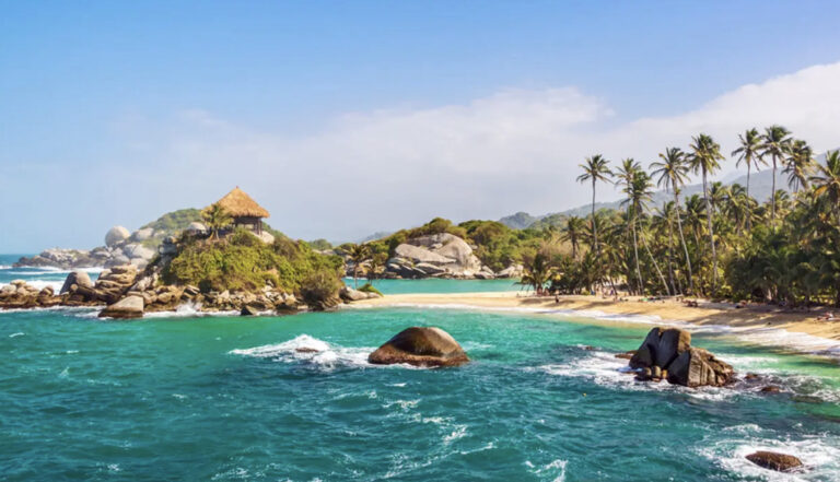 Bucht im Tayrona Nationalpark