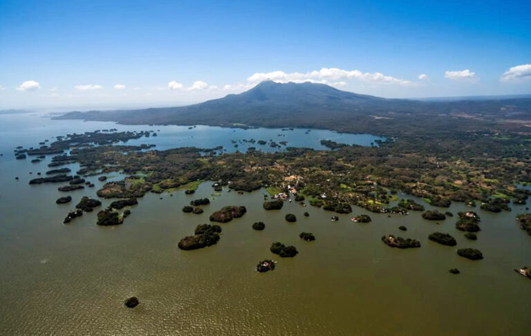 Ausblick auf die Isletas Mombacho