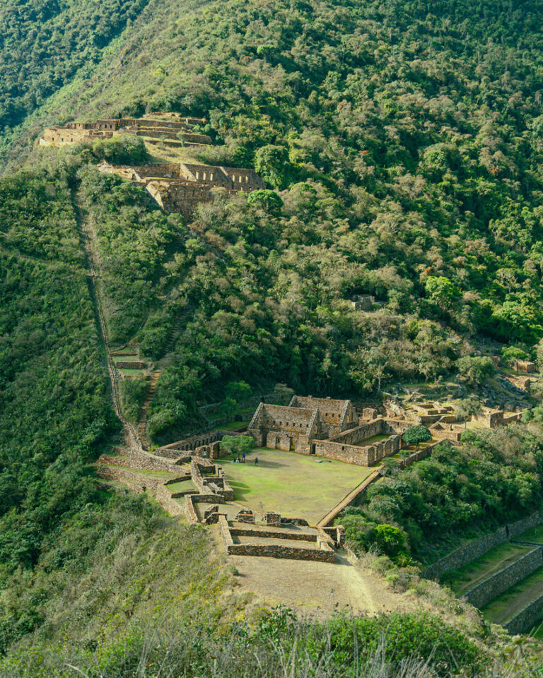 Die Choquequirao Ruinen