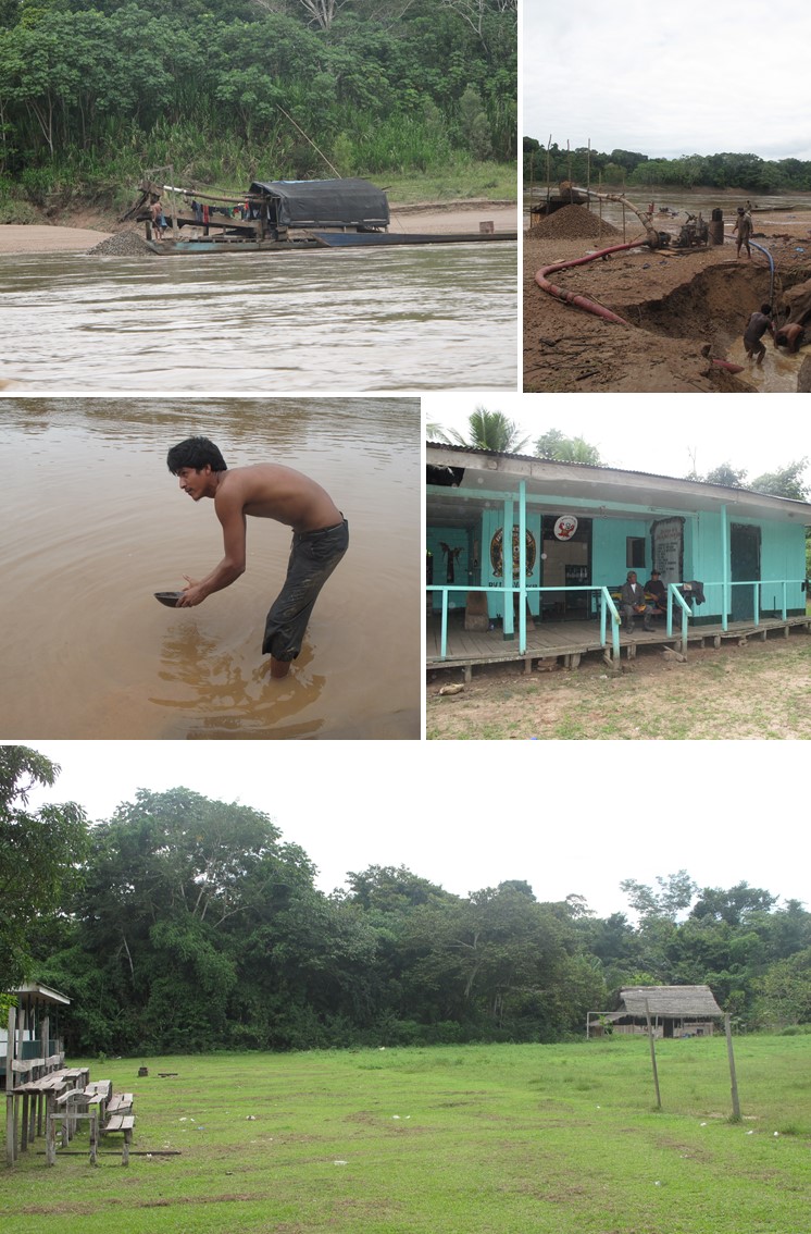 Arbeiten im Amazonasgebiet