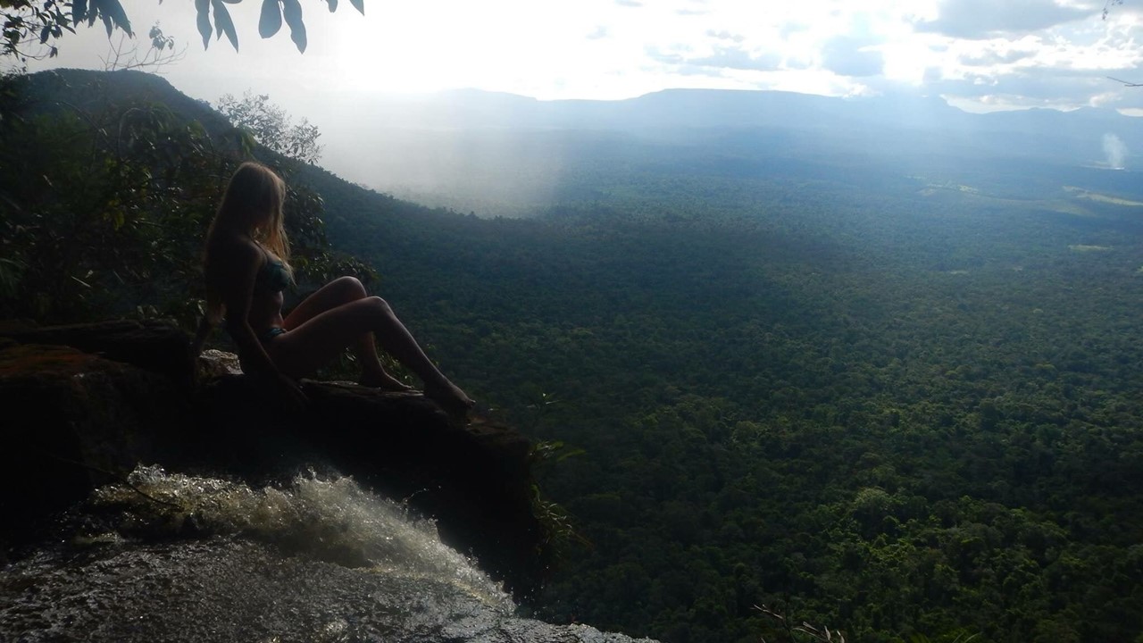Salto Sapo beim Auyan Tepui Trekking