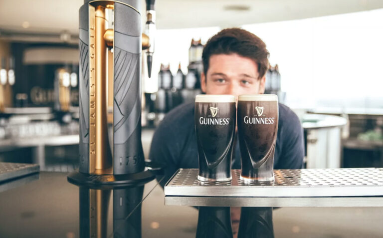 Leckeres Guiness im Storehouse