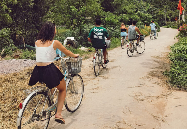 Die Umgebung mit dem Fahrrad erkunden