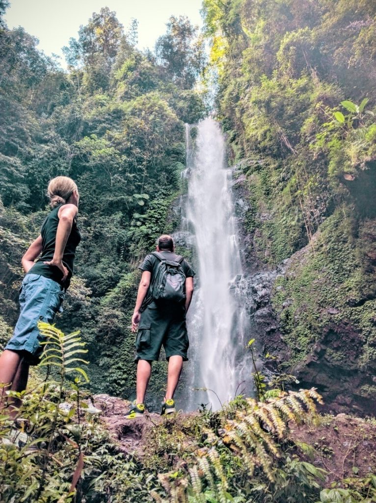Wasserfall bei Munduk